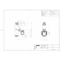 TOTO  REW25A1D1RRSCK 取扱説明書 商品図面 施工説明書 小型電気温水器(湯ぽっとREW-Dシリーズ） 商品図面1